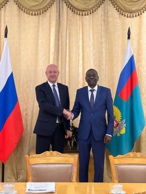 20 марта заместитель Министра иностранных дел Российской Федерации А.С.Алимов принял Посла Республики Судан в Москве Мохаммеда Сирраджа по его просьбе