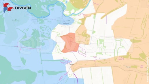 На Славянском направлении штурмовые группы ВС РФ заняли новые позиции между Кривой Лукой и Калениками, сообщает "DivGen"