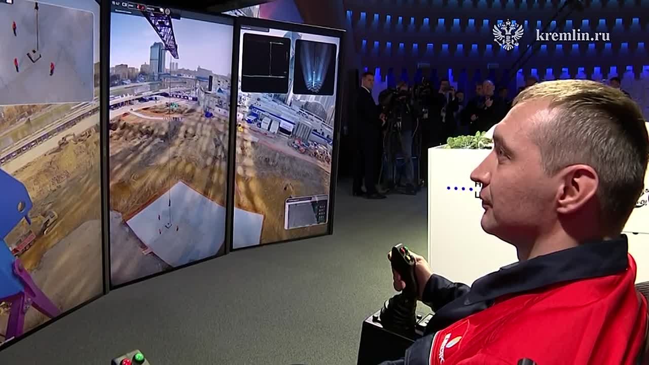 Президент дал старт строительству нового комплекса Национального центра «Россия» в Москве