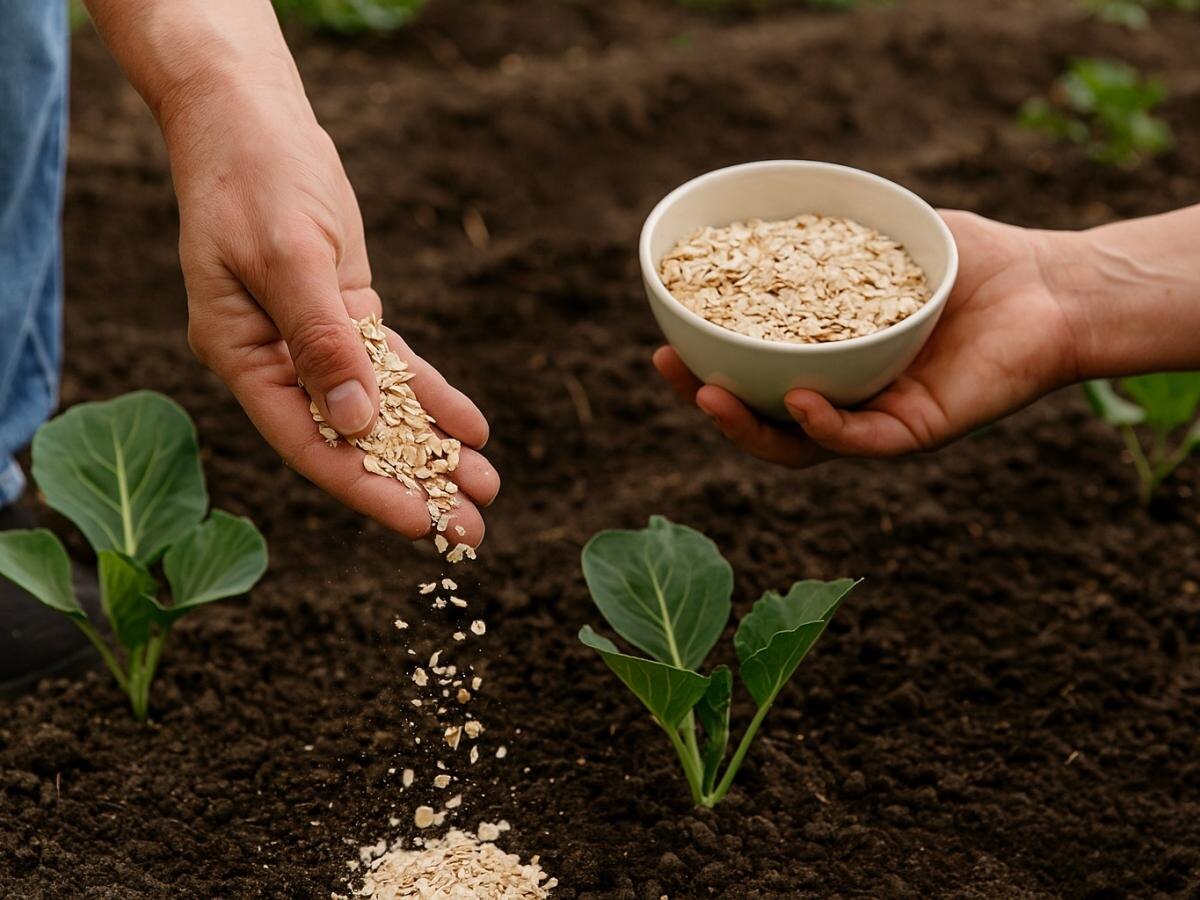 Как просроченные овсяные хлопья могут преобразить вашу землю