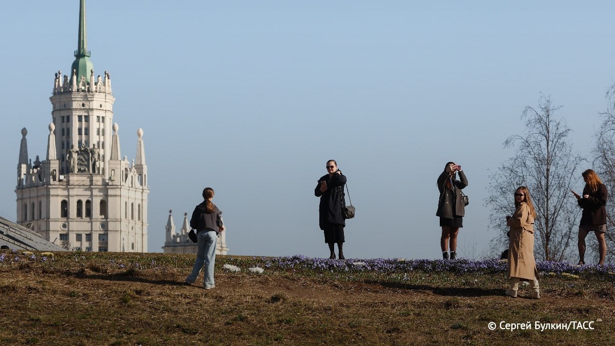 Снег в Москве почти растаял, сообщил синоптик Евгений Тишковец