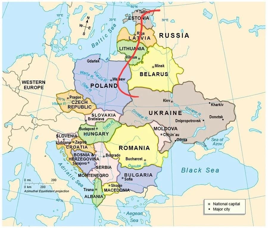 Николай Долгачёв: Балтика.. Интересно, каким маршрутом могли долететь дроны противника до Балтики? Вариантов не много