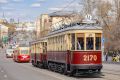 В Москве прошел парад, приуроченный к 127-летию столичного трамвая
