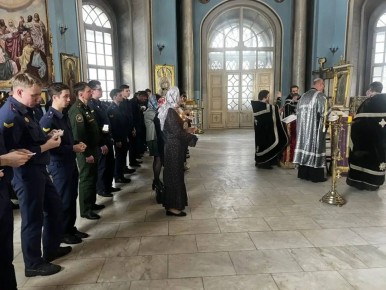 Представители военных следственных органов СК России приняли участие в священном обряде