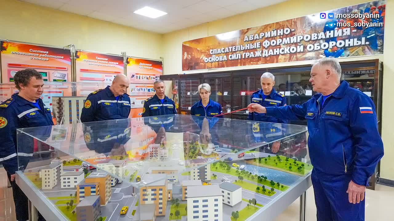 Сергей Собянин: Обучение и повышение квалификации для столичных пожарных и спасателей: как работает специализированный учебно-методический центр