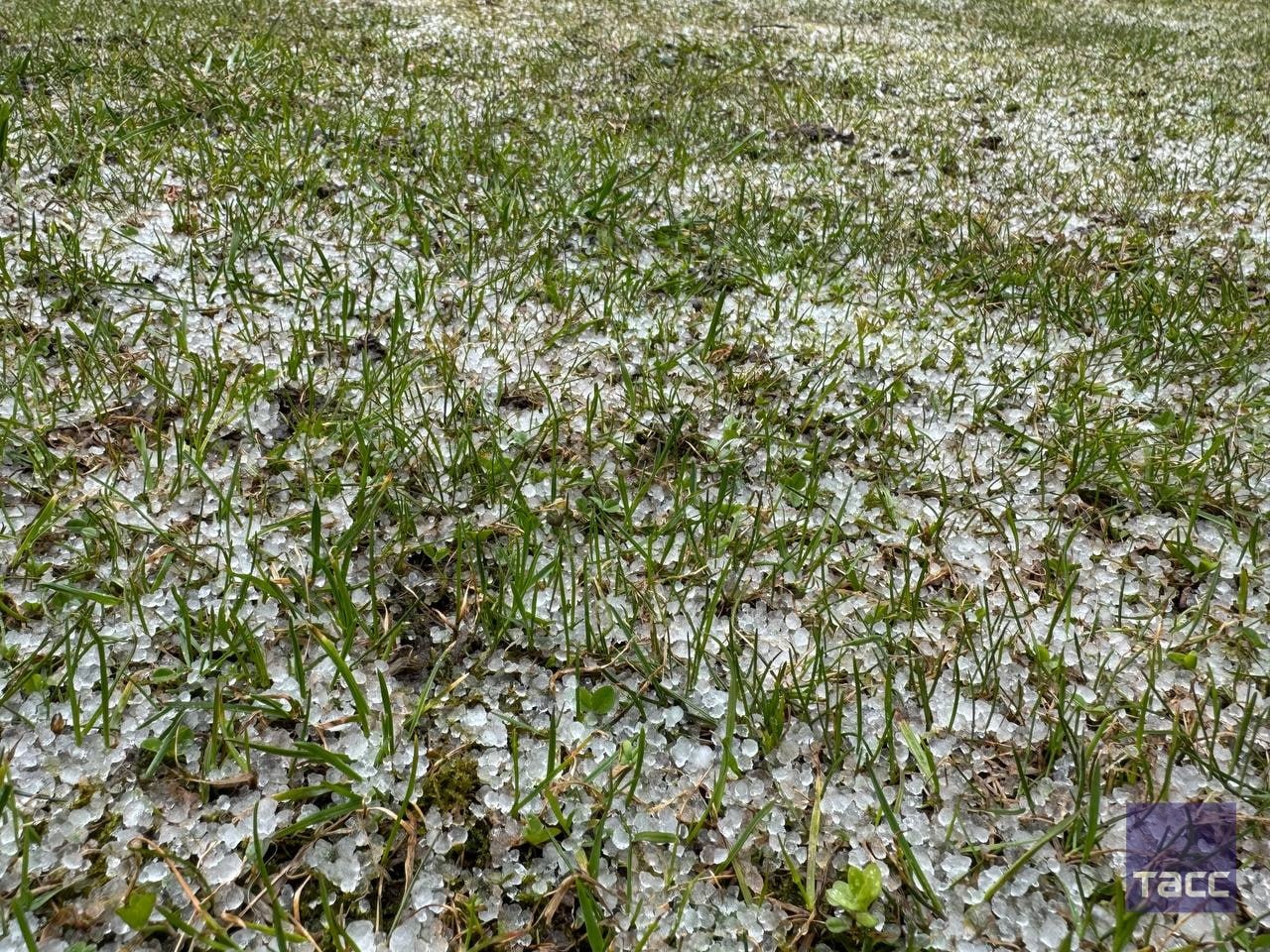 В некоторых городах Подмосковья прошел град В некоторых городах Подмосковья прошел град