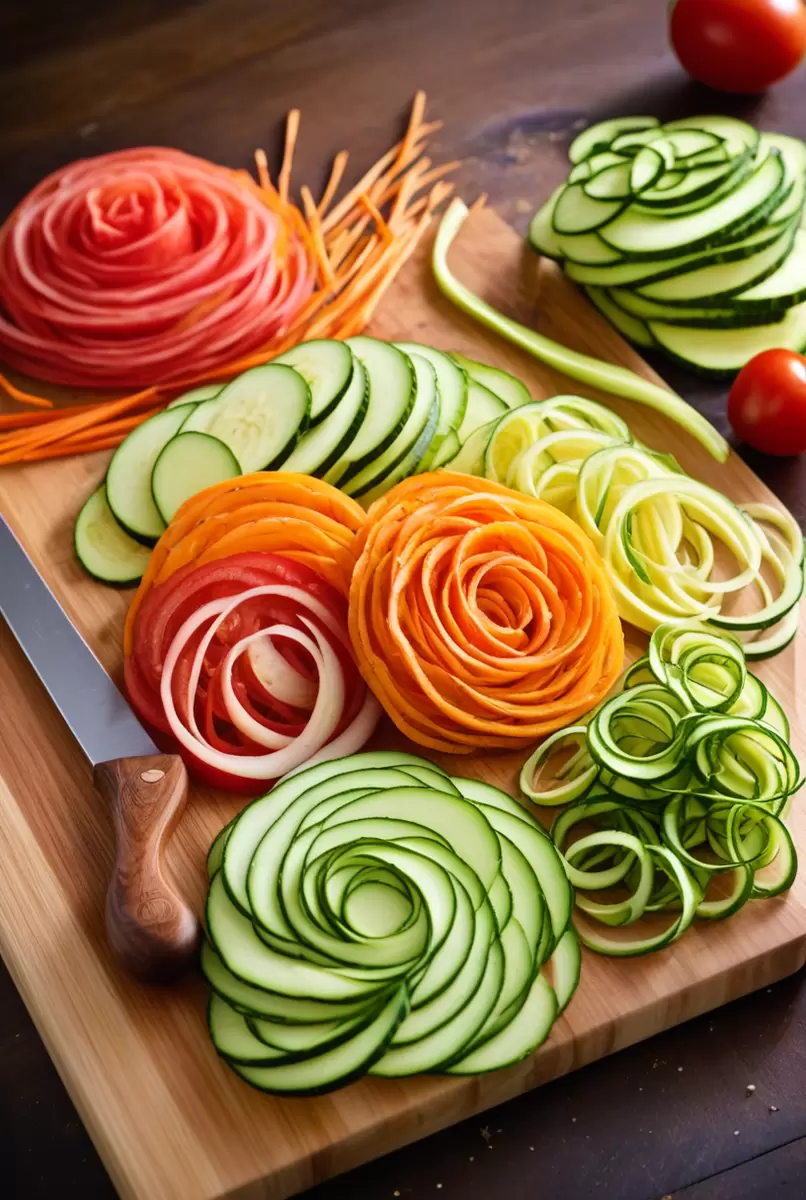 Как декорировать блюда с помощью овощных фигур: советы и идеи для кулинарного вдохновения