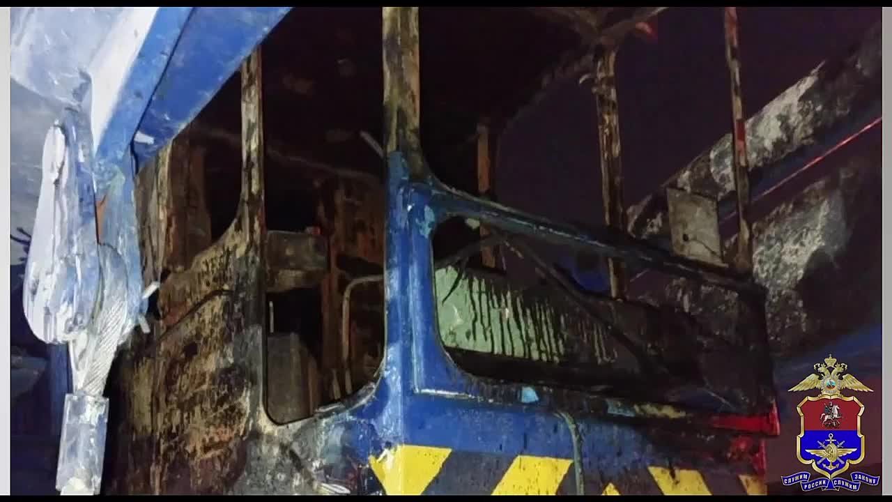 В Москве за поджог восстановительного поезда в депо на станции Марк транспортные полицейские задержали иностранца