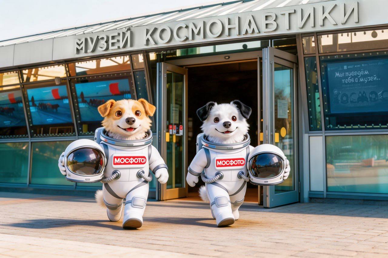 Космическая прогулка: Белка и Стрелка в современной Москве! В преддверии Дня космонавтики по знаковым местам столицы прогулялись необычные гости — мультяшные собаки-космонавты Космическая прогулка: Белка и Стрелка в современной Москве! В преддверии Дня космонавтики по знаковым местам столицы прогулялись необычные гости — мультяшные собаки-космонавты