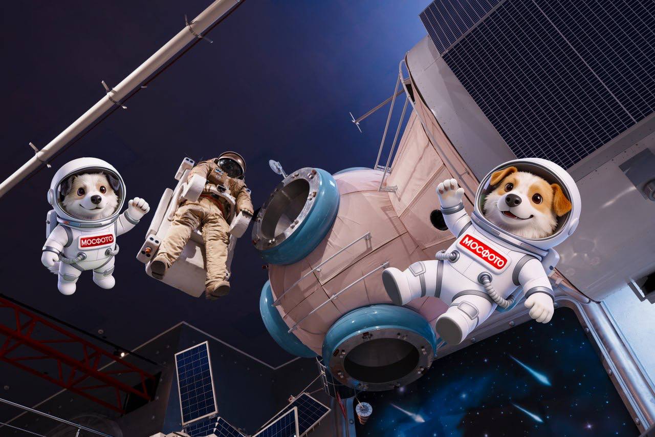 Космическая прогулка: Белка и Стрелка в современной Москве! В преддверии Дня космонавтики по знаковым местам столицы прогулялись необычные гости — мультяшные собаки-космонавты Космическая прогулка: Белка и Стрелка в современной Москве! В преддверии Дня космонавтики по знаковым местам столицы прогулялись необычные гости — мультяшные собаки-космонавты