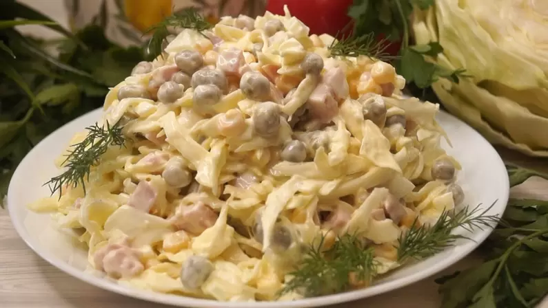 Салат «Чепуха»: идеальное блюдо за десять минут
