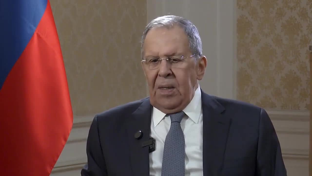 Фрагмент интервью Министра иностранных дел Российской Федерации С.В.Лаврова для «Общественное телевидение России» (Москва, 11 апреля 2026 года)