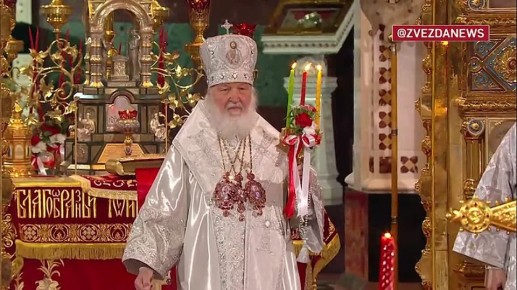 Светлую Пасху встретили в Храме Христа Спасителя в Москве