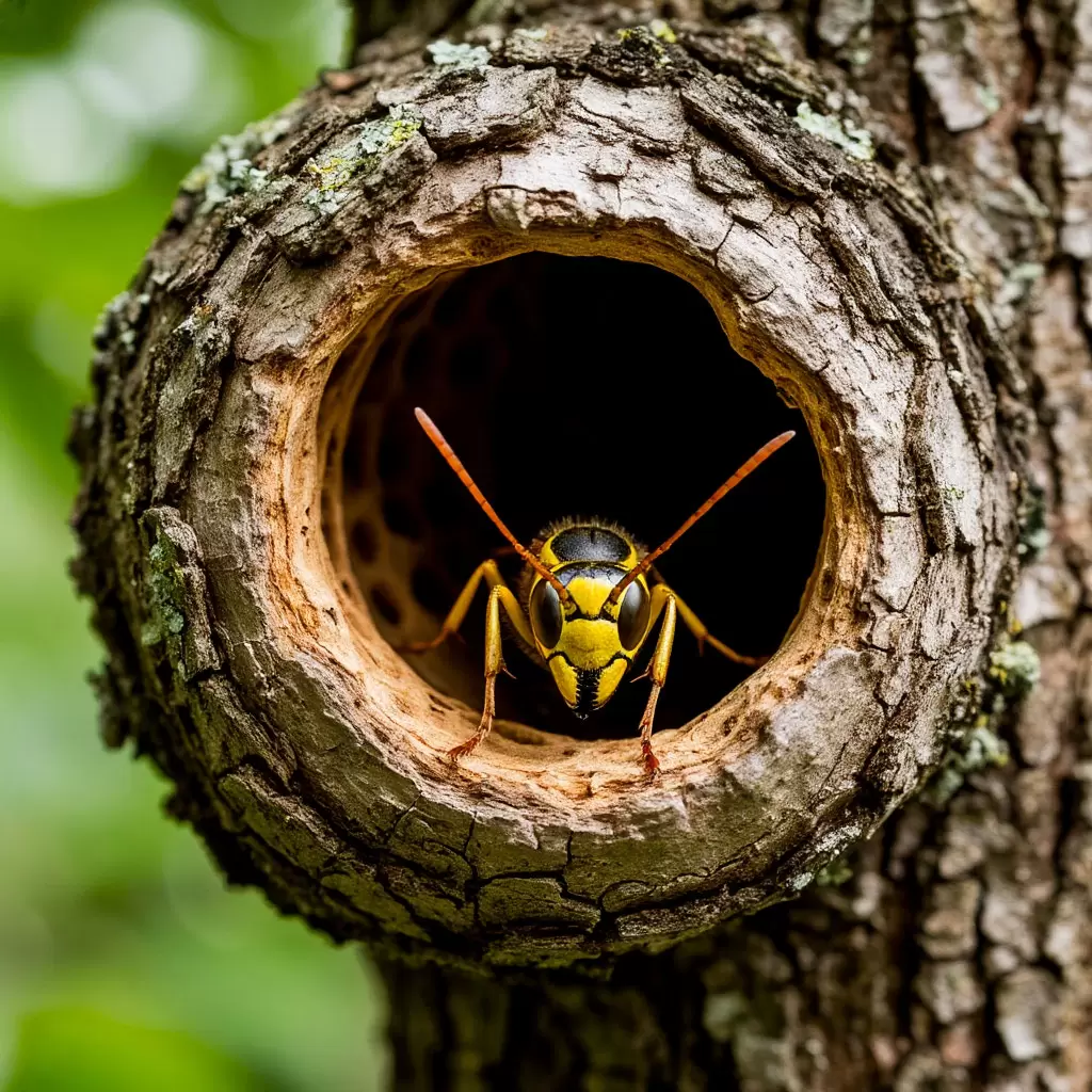 Как безопасно избавиться от осиного гнезда на даче