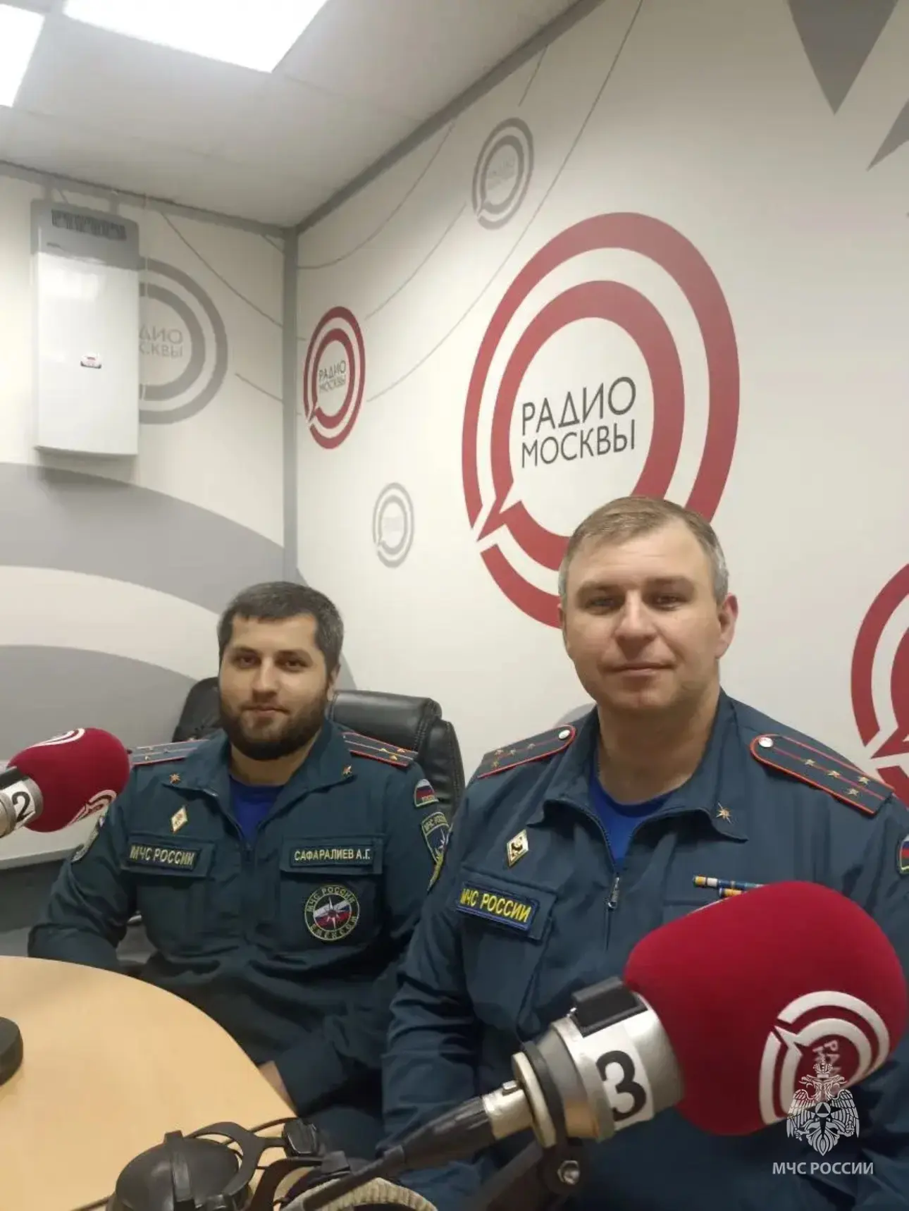 В эфире программы «Горсовет» на «Радио Москвы» – руководство 3 ПСЧ Управления по САО ГУ МЧС России по г. Москве