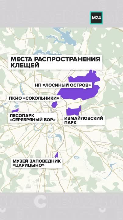 В московском регионе проснулись клещи