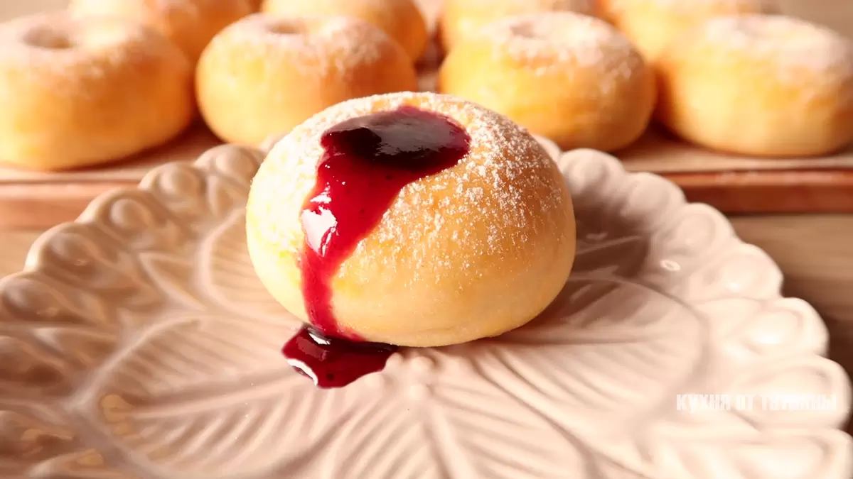 Творожные пончики в духовке: просто и вкусно