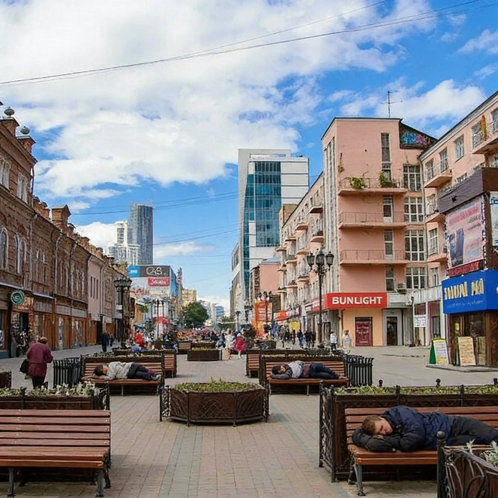 Чтобы победить безумие на Вайнера — нужно убрать оттуда скамейки, заявили в администрации