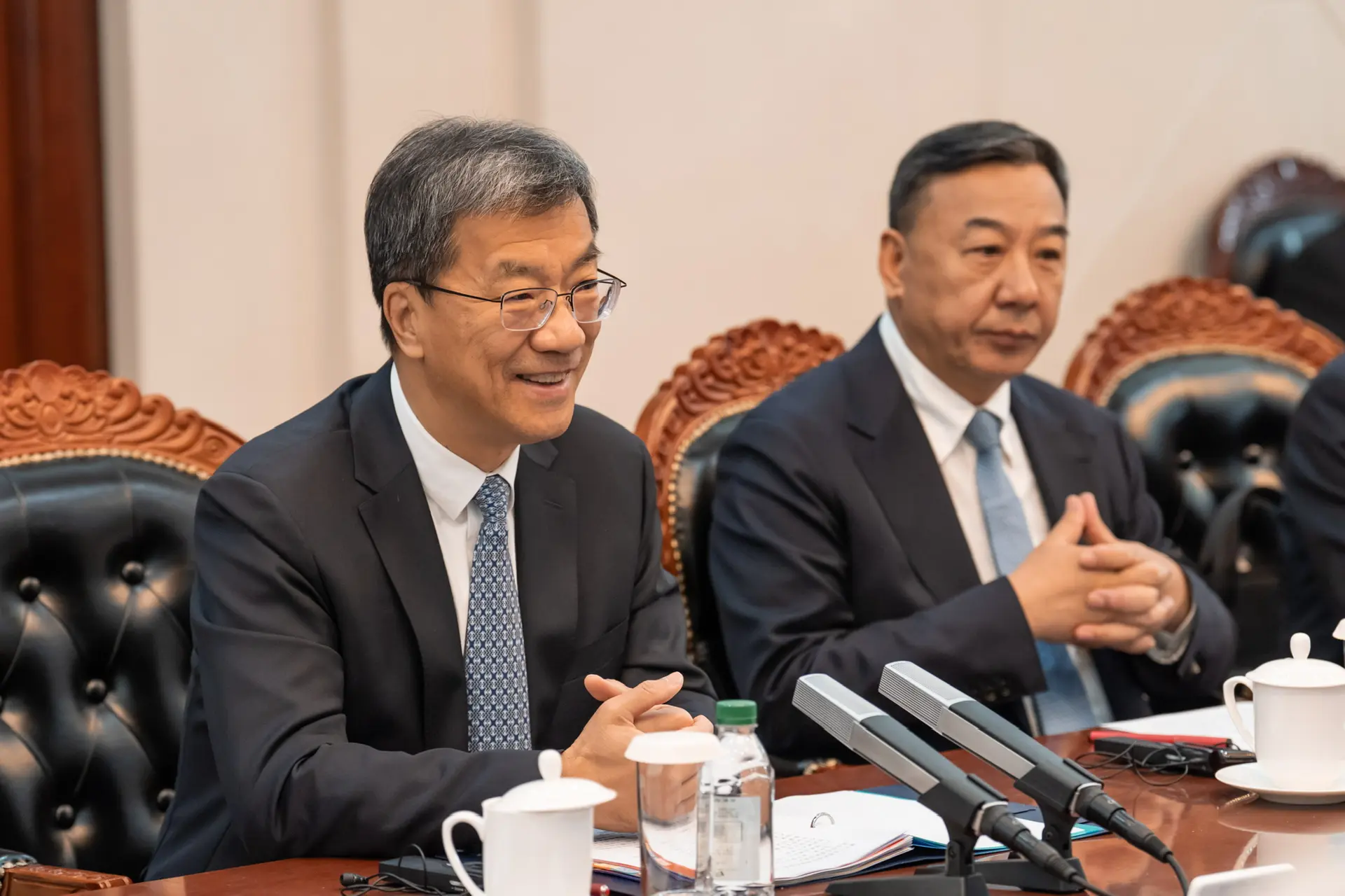 Глава Минобрнауки России Валерий Фальков и министр образования Китая Хуай Цзиньпэн провели рабочую встречу в Пекине Глава Минобрнауки России Валерий Фальков и министр образования Китая Хуай Цзиньпэн провели рабочую встречу в Пекине