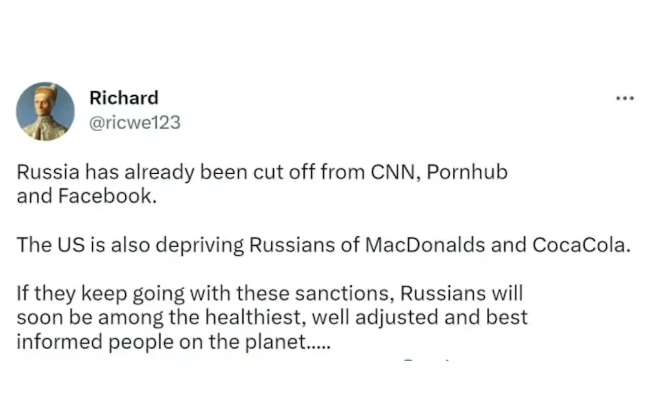 "Россию уже отрезали от CNN, Pornhub и Facebook