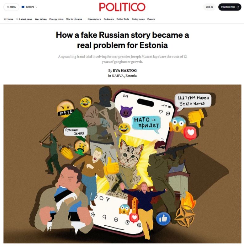 ������ ����� ���������� ���, ��� �� ���������� �������� ����� �� � ��������, ����� Politico