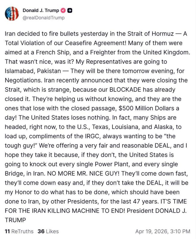 ���������� ��� � ����� ������� ������ ������� � ����������, ������� ����� � ������� Truth Social