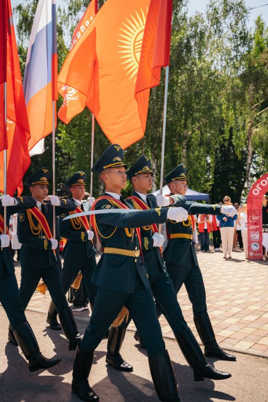 В Бишкеке зажгли «Огонь памяти» – символ общей Победы и нерушимой дружбы народов