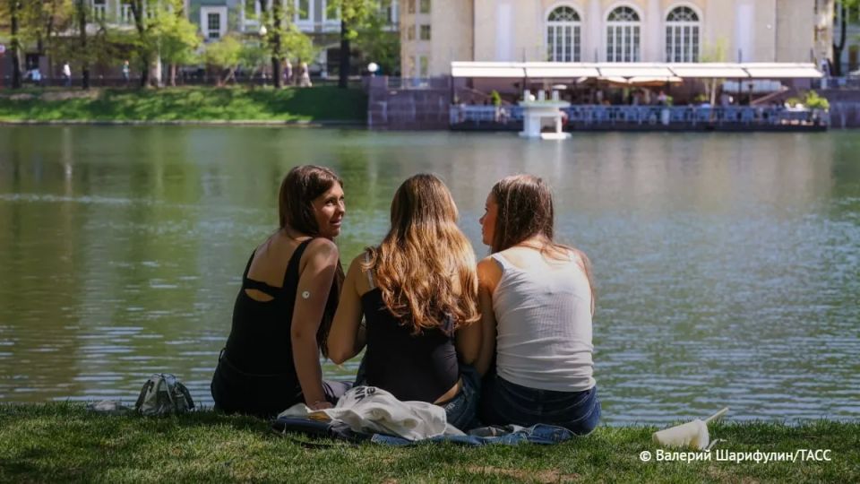 Сегодня в Москве будет +25-27 градусов