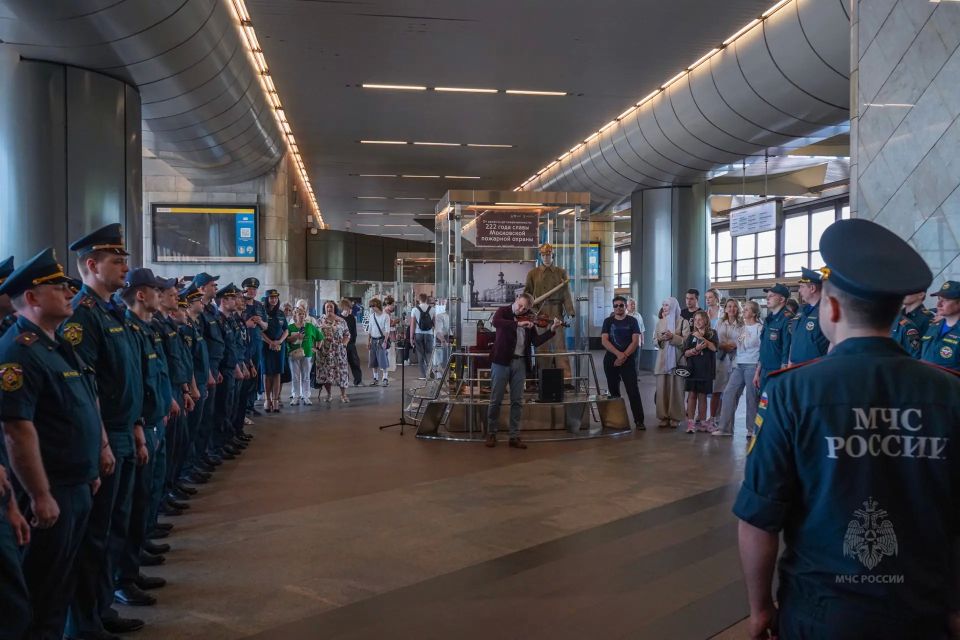 222 года славы Московской пожарной охраны 222 года славы Московской пожарной охраны
