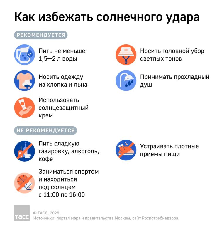 Главврач московского метро Вера Жельвис рассказала ТАСС, как пассажирам обезопасить себя в жару:
