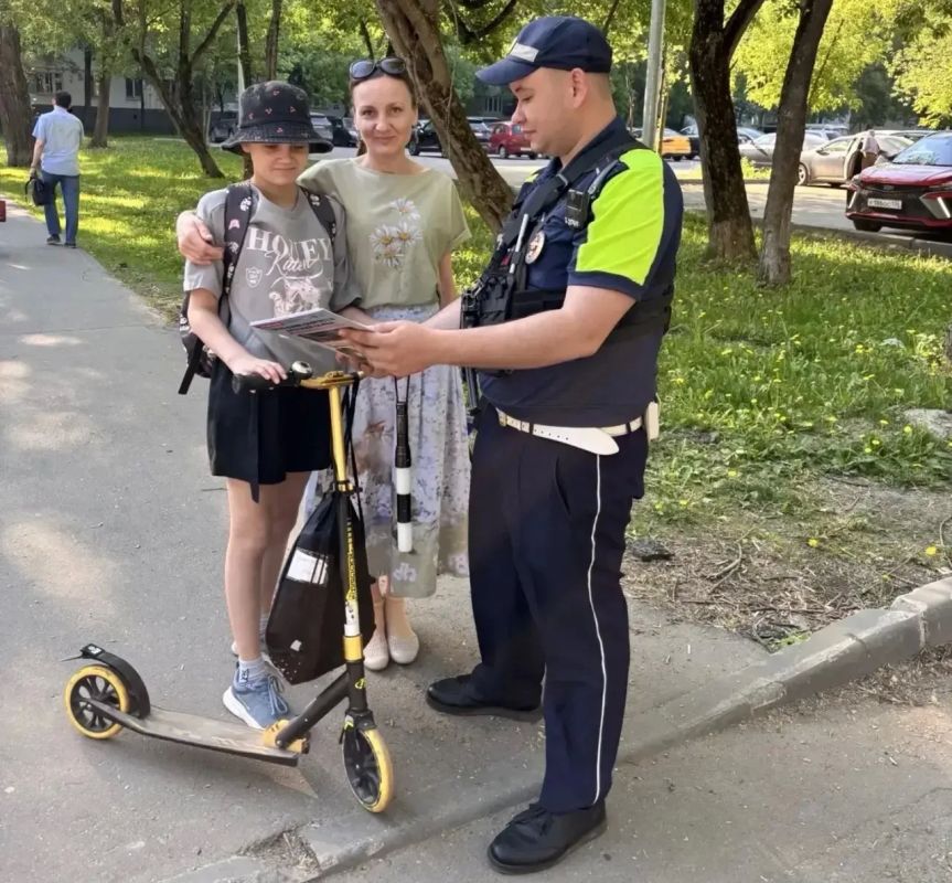 Столичные Госавтоинспекторы напомнили пользователям средств индивидуальной мобильности о ПДД