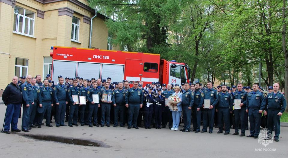 В Северном округе столицы прошло мероприятие, приуроченное ко Дню пожарной охраны Москвы