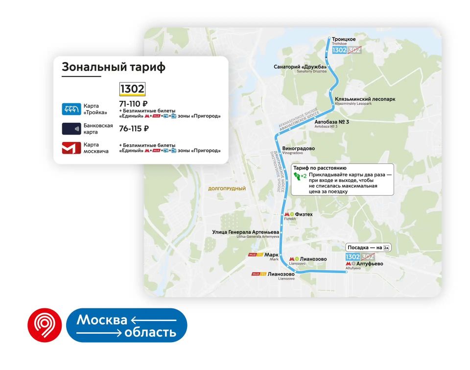 Запускаем еще 3 маршрута в ближайшее Подмосковье Запускаем еще 3 маршрута в ближайшее Подмосковье