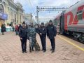 Состав всероссийского проекта «Театральный поезд», следующий по маршруту Владивосток – Москва, радовал гостей и жителей Иркутска 26 и 27 мая