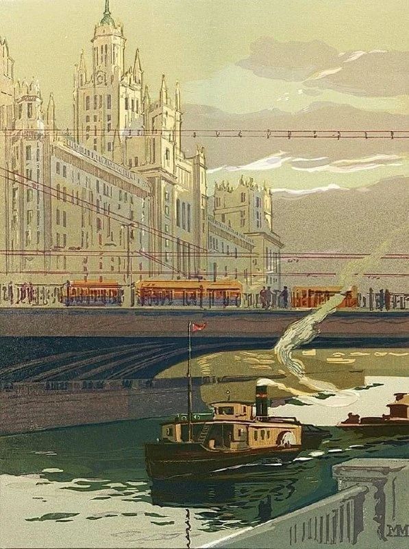 Доброе утро, Москва!. Сегодня четверг, и город просыпается под пасмурным небом, а синоптики прогнозируют небольшой дождь и +13 градусов — не забывайте зонты
