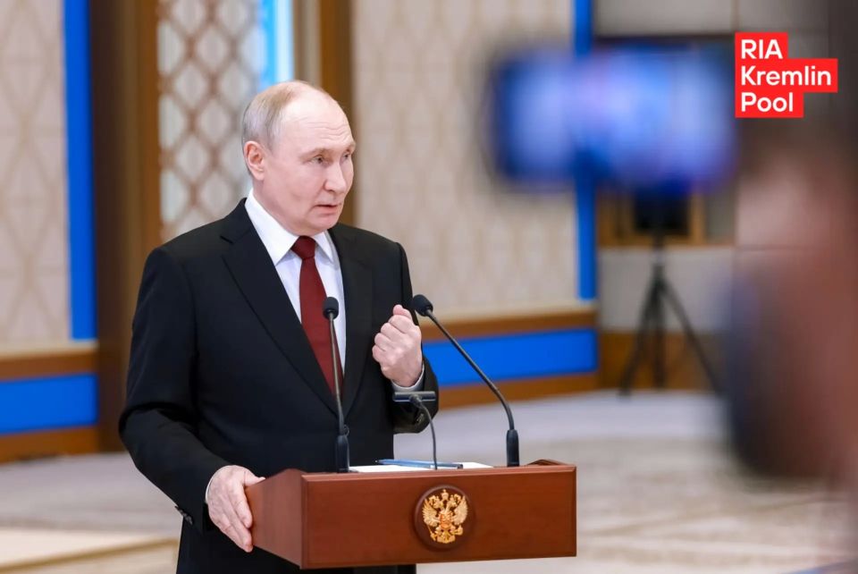 Путин ответил на вопросы журналистов