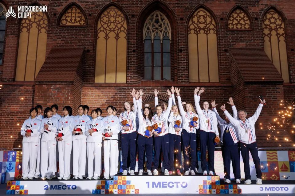 Москвичи на 10-х Российско-Китайских молодежных играх Москвичи на 10-х Российско-Китайских молодежных играх