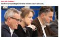 Депутаты Европарламента Рут Фирманих и Михаэль фон дер Шуленбург от Союза Сары Вагенкнехт направились в Москву, сообщает Focus