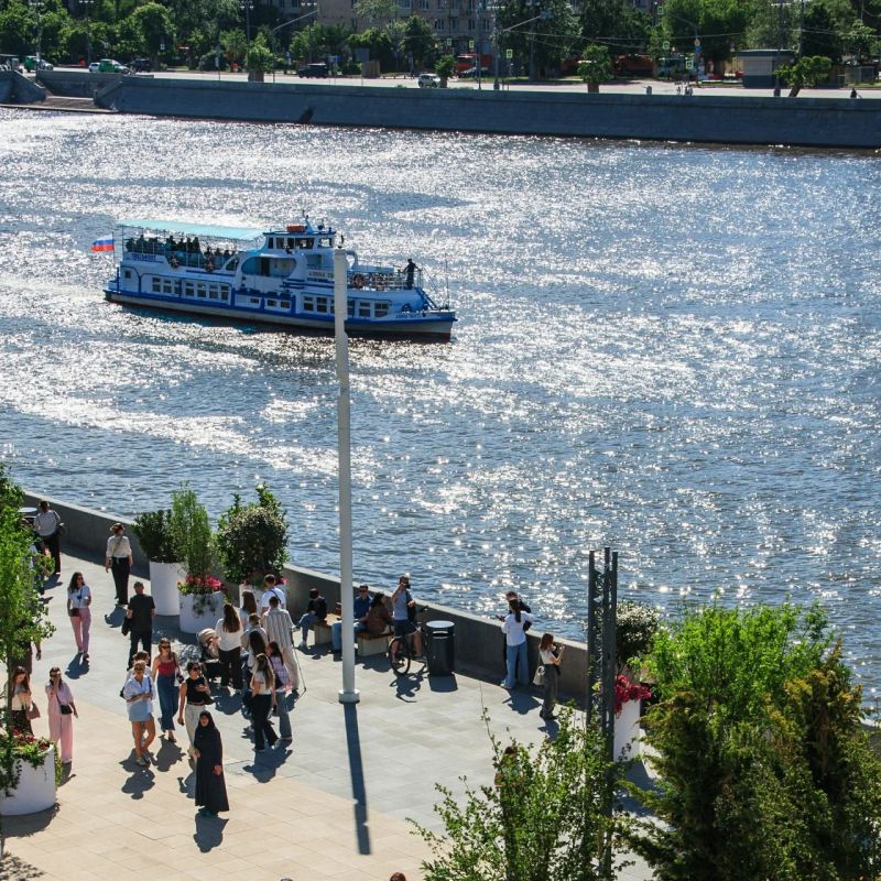 Москва-река догнала южные курорты: вода там прогрелась до +20