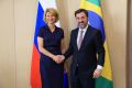 Оксана Лут и Луис Руа обсудили укрепление российско-бразильского сотрудничества в АПК
