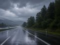 На восток Москвы обрушился сильный ливень