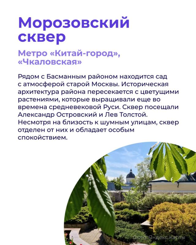 Москва — город с бешеным ритмом жизни, поэтому в нем особенно ценны небольшие зеленые уголки, где можно ненадолго отвлечься от темпа «быстро/срочно/прям сейчас» Москва — город с бешеным ритмом жизни, поэтому в нем особенно ценны небольшие зеленые уголки, где можно ненадолго отвлечься от темпа «быстро/срочно/прям сейчас»