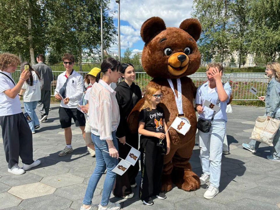 Олимпийский день отмечают в Москве! Олимпийский день отмечают в Москве!