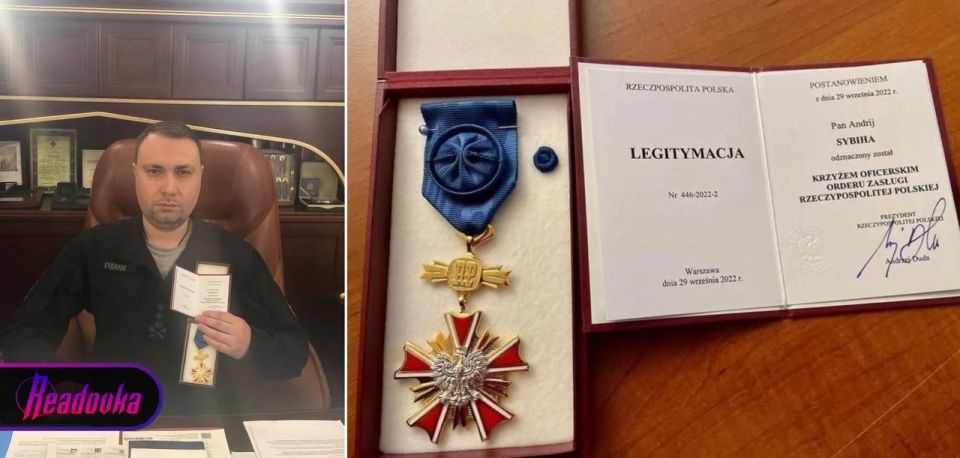Буданов* и Сибига отказались от польских орденов после лишения Зеленского награды