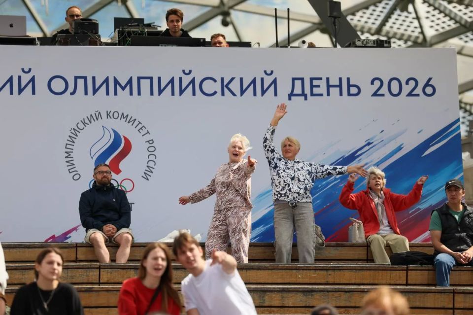 Олимпийский день отмечают в Москве! Олимпийский день отмечают в Москве!