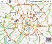 Пробки в Москве вечером в среду достигли 8 баллов, свидетельствуют данные портала "Яндекс Пробки"