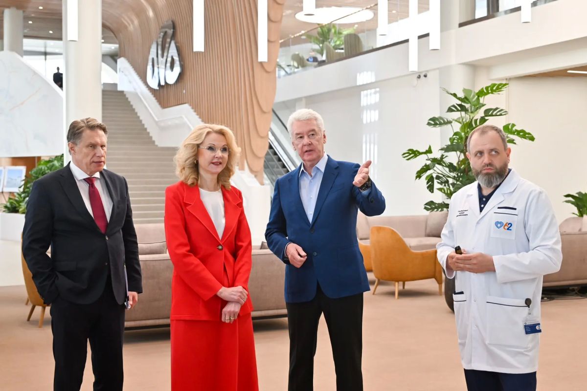Татьяна Голикова, Михаил Мурашко и Сергей Собянин открыли новый комплекс Московской городской онкобольницы №62 Татьяна Голикова, Михаил Мурашко и Сергей Собянин открыли новый комплекс Московской городской онкобольницы №62