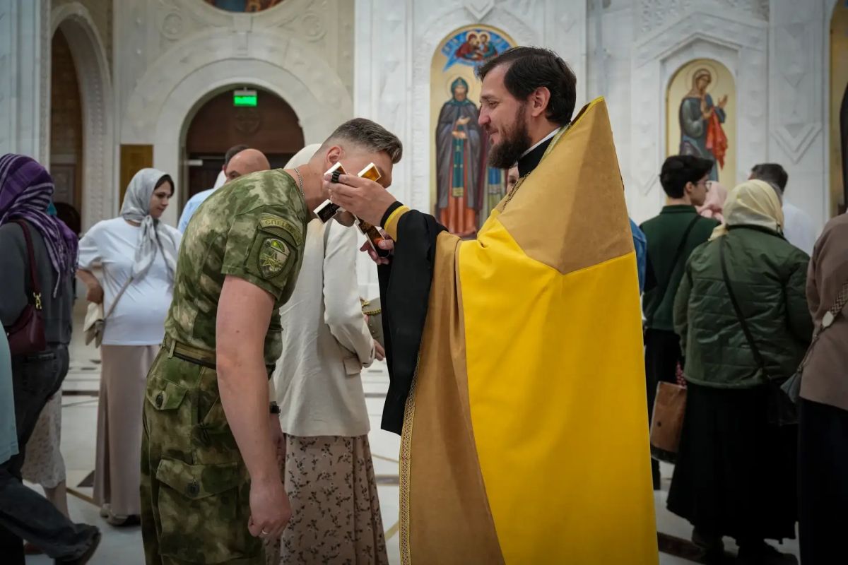 Сотрудники вневедомственной охраны Главного управления Росгвардии по г. Москве приняли участие в богослужении, посвященном Дню ветеранов боевых действий Сотрудники вневедомственной охраны Главного управления Росгвардии по г. Москве приняли участие в богослужении, посвященном Дню ветеранов боевых действий