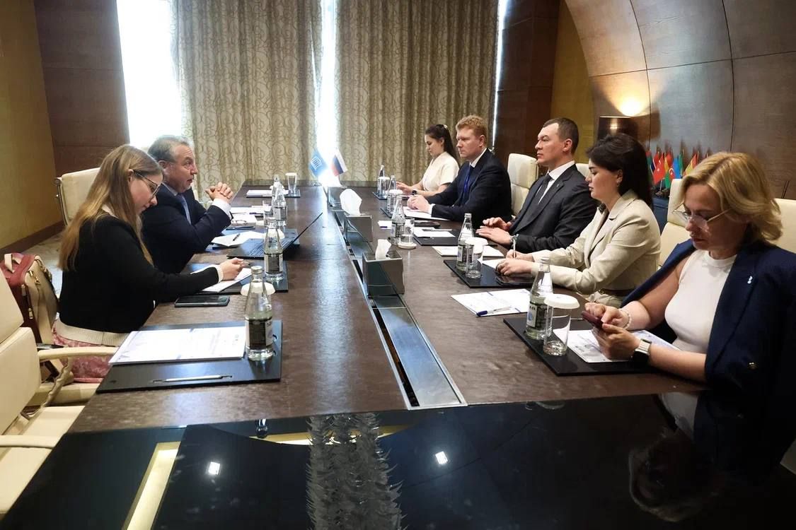 Михаил Дегтярёв: Директор департамента социальной политики ЮНЕСКО Густаво Мерино, с которым мы ведем конструктивный диалог начиная с сессий в штаб-квартире ЮНЕСКО в Париже, утвержден Исполнительным секретарем Международной... Михаил Дегтярёв: Директор департамента социальной политики ЮНЕСКО Густаво Мерино, с которым мы ведем конструктивный диалог начиная с сессий в штаб-квартире ЮНЕСКО в Париже, утвержден Исполнительным секретарем Международной...