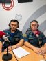 В эфире программы «Горсовет» на радио Москвы – начальник 19 ПСЧ Управления по САО Максим Голиков и старший инспектор 1 ТОНПР по САО УНПР ГУ МЧС России по г. Москве Абдусалам Гусейханов